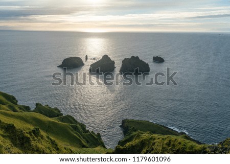 Landscape in Iceland, south coast nature photography