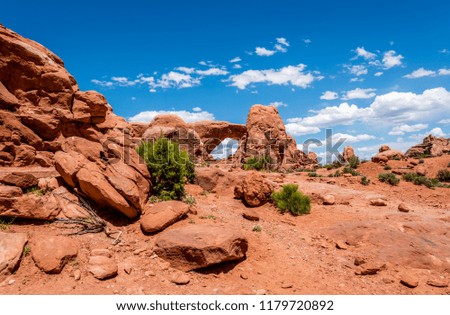 Turret Arch-Arches National Park, Utah State-USA