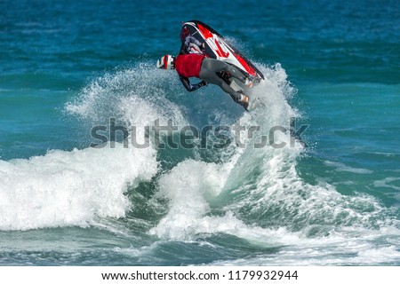 Fistral Jet Ski 4, Fistral Beach, Cornwall