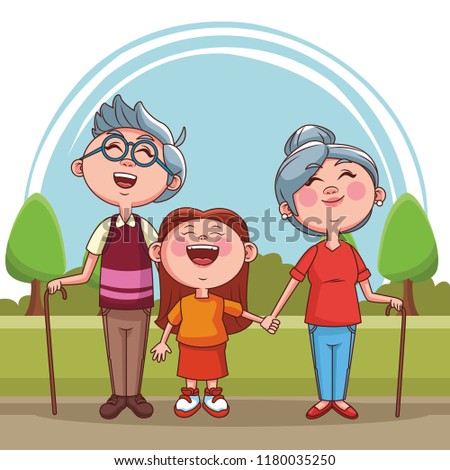 Grandparents and kids