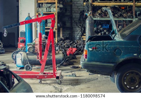disassembly of automobiles,