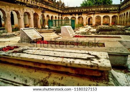 The tombs of Paigah at Hyderabad
