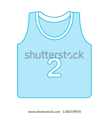 Player Shirt With Number 2