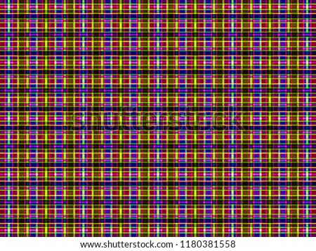abstract background | colorful checkered pattern | simple plaid texture | geometric tartan illustration for wallpaper backdrop fabric garment postcard brochures or fashion concept design
