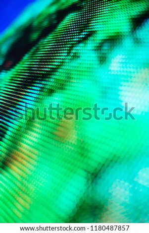 Bright colored LED smd screen - close-up texture abstract background.