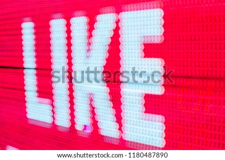 Bright colored LED smd screen. Like sign - close-up texture abstract background.