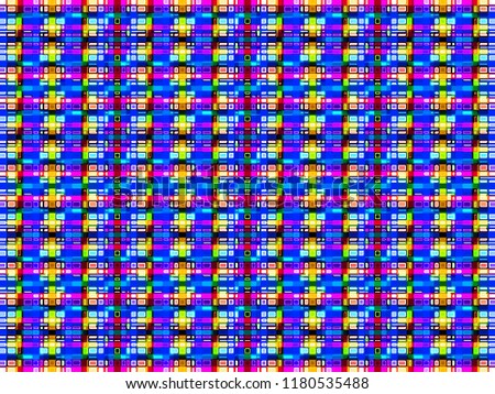abstract background | multicolored weave pattern | modern checkered texture | geometric plaid illustration for wallpaper decorate fabric garment postcard brochures graphic or concept design
