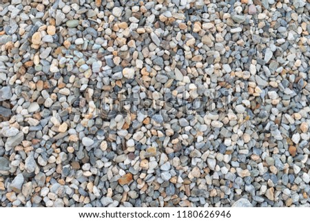 Pebble stone texture background, small pebble