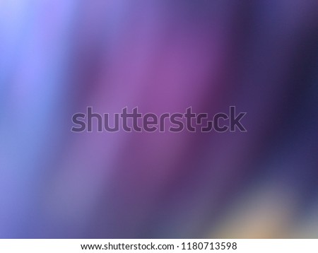 Abstract out of focus lights coming from the mother nature with abstract background of Purple flower. Abstract background of Purple,Yellow and white color.  