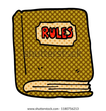 cartoon doodle rule book