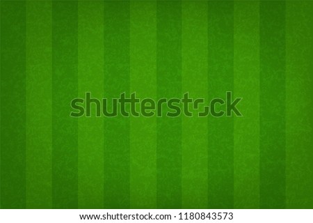 Green grass field pattern for sport background. Grass court for soccer, football, rugby, golf, baseball. Vector illustration. Royalty-Free Stock Photo #1180843573