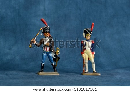 Lead Soldiers Toys Royalty-Free Stock Photo #1181017501