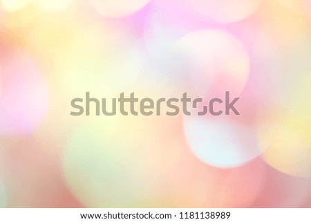 Blur bokeh abstract background