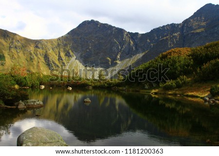 
trekking in the Slovak high mountains

admiring high-altitude lakes