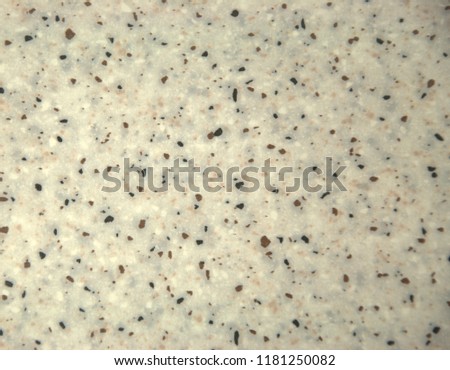 Natural stone, white granite with black splashes.Background. Texture. Close-up.


