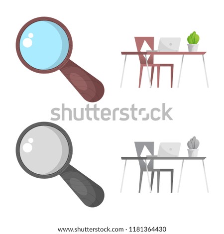 Vector illustration of education and learning logo. Collection of education and school stock symbol for web.