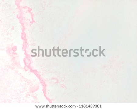 Light pink color painting on the wall for light and sweet background
