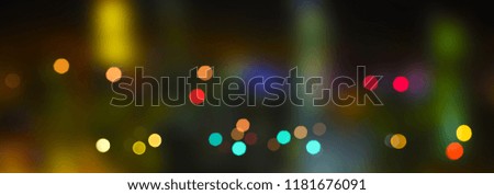 colorful lights by night