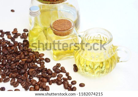 coffee bean essential oil with coffee bean