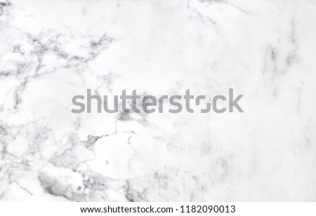 White marble texture surface with beautiful natural motifs for art, design or background.