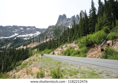 Summer in the North Cascades along Highway 20