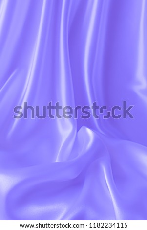 Smooth elegant wavy light sky blue satin silk luxury cloth fabric texture, abstract background design.