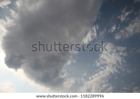 The most beautiful clouds as a picture fly in the blue sky against the background of the best skies they have a very abstract view 