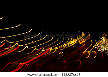 Abstract lights movement