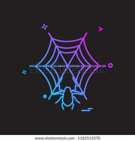 Halloween icon design vector