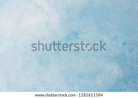 Light blue and white texture pattern background with high resolution. Copy space.