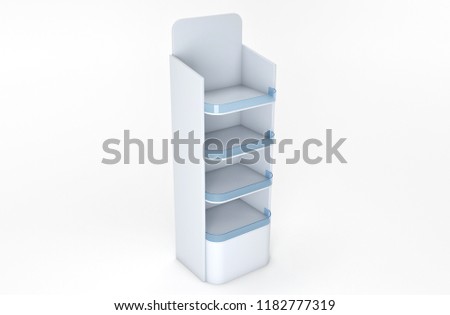 white shelf produc