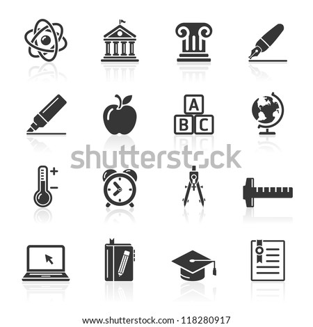 Education Icons set 2. Vector Illustration. More icons in my portfolio.