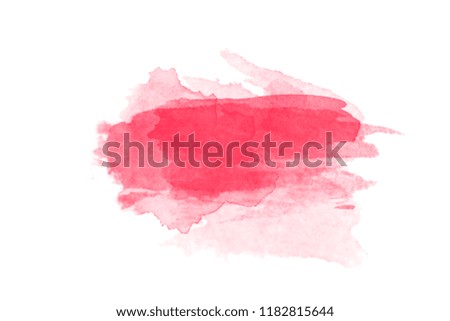 Red wine stain isolated on white background Royalty-Free Stock Photo #1182815644
