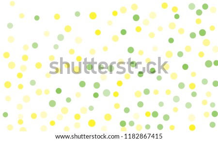 Circles confetti falling on transparent background. Round, dot vector background. Abstract colorful confetti flying in the air. Vector holiday illustration with circles confetti.