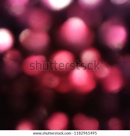 bokeh picture of a shot thru the purple wool hat for background 
