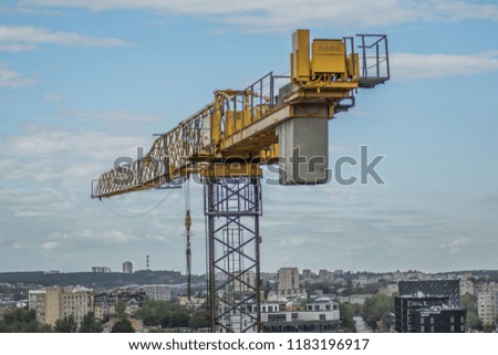 Huge crane working 