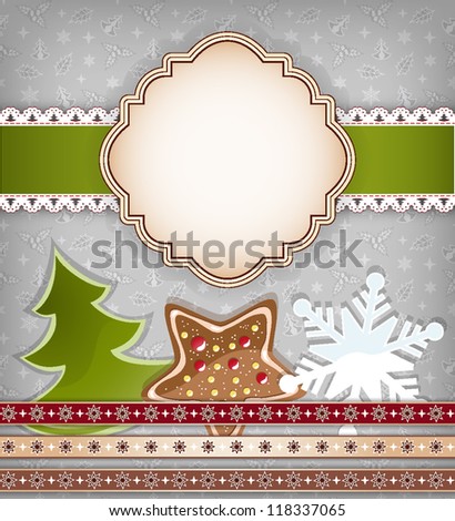  Christmas background.  EPS10. Vector illustration.