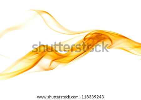 Colorful smoke on the white background. Royalty-Free Stock Photo #118339243