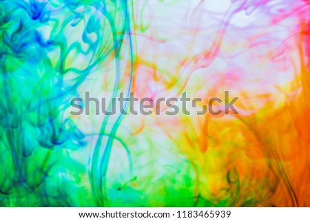 Abstract water color blurred background