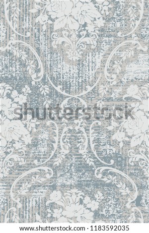 modern pastel colors roses damask pattern in checks and tartan background.
seamless and vector design for home textile textures  Royalty-Free Stock Photo #1183592035