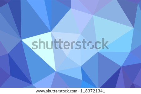 Light Pink, Yellow vector polygonal pattern. Triangular geometric sample with gradient.  Completely new template for your banner.