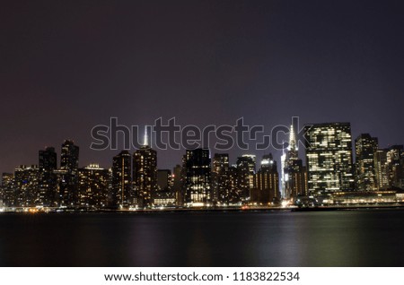 Skyline from the Long Island