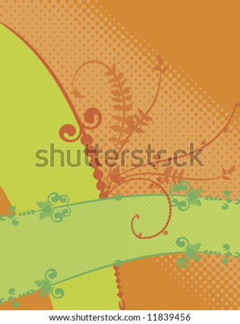 Abstract nature background with natural grunge textures. No Gradients.