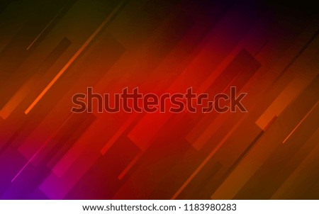 Dark Red vector pattern with sharp lines. Modern geometrical abstract illustration with Lines. Best design for your ad, poster, banner.
