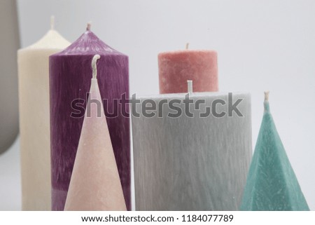 candle candlelit interior colorful 