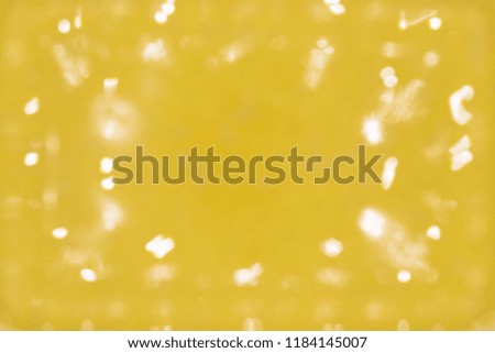 The Water on Blur Perfect yellow gold glitter background