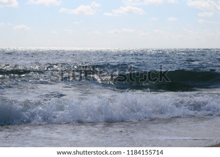 Waves on the black sea