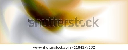 Abstract background holographic liquid colors design, vector wave template
