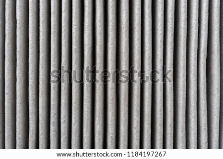air filter close up vertical