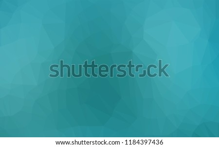 Light BLUE vector abstract mosaic background. Modern geometrical abstract illustration with gradient. A new texture for your design.